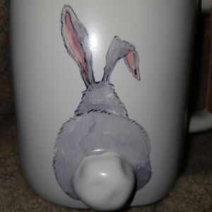 Rae Dunn Gray Bunny Mug